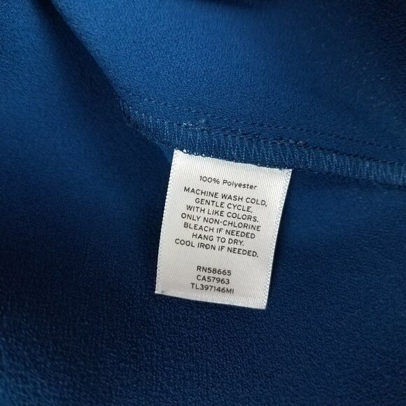 NEW Leith Nordstrom Women's Plus 1X Top Teal Exposed Zipper Crop Tank Sleeveless - Picture 5 of 7